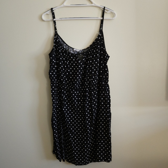 Warehouse One Dresses & Skirts - 3/$30 Women's Plus Size Keyhole Polka Dot Short Summer Dress 2X - Warehouse One